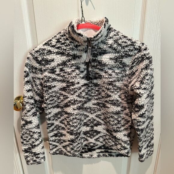 CUDDLY SHERPA BRAND GIRLS 10/12 PULLOVER JACKET - Picture 1 of 3